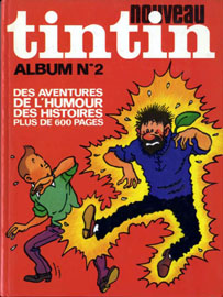 Couverture du recueil nouveau Tintin 2