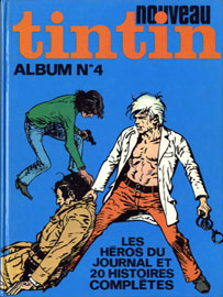 Couverture du recueil nouveau Tintin 4