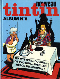 Couverture du recueil Nouveau Tintin 8
