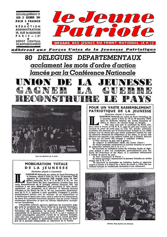 Couverture du numero Jeune Patriote 11