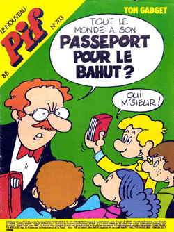 Couverture du numero P703