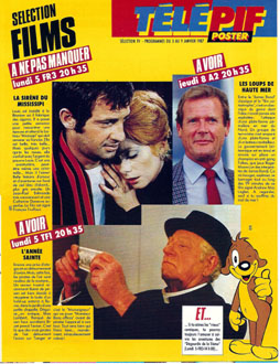 Couverture du supplément TéléPif Poster