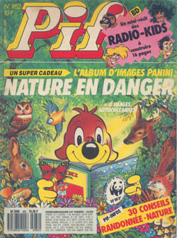 Couverture du numero P982