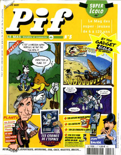Couverture du numero Pif le mag 3