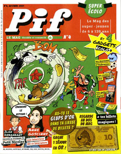Couverture du numero Pif le mag 4