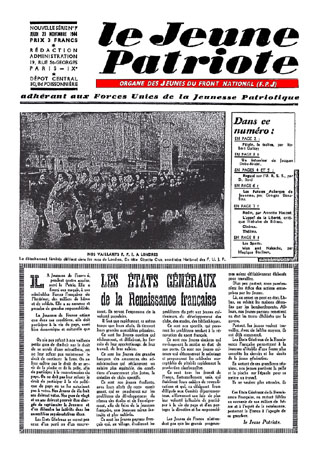 Couverture du numero Jeune Patriote 7