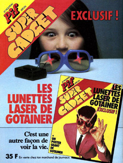 Annonce dans Pif Gadget
