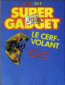 Couverture du numero Super gadget 23