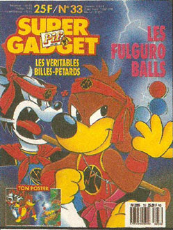 Couverture du numero Super gadget 33