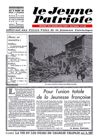 Couverture du numero Jeune Patriote 8